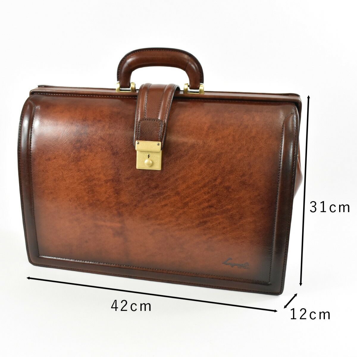LugardG3シリーズ牛革ダレスバッグA4ファイルサイズ