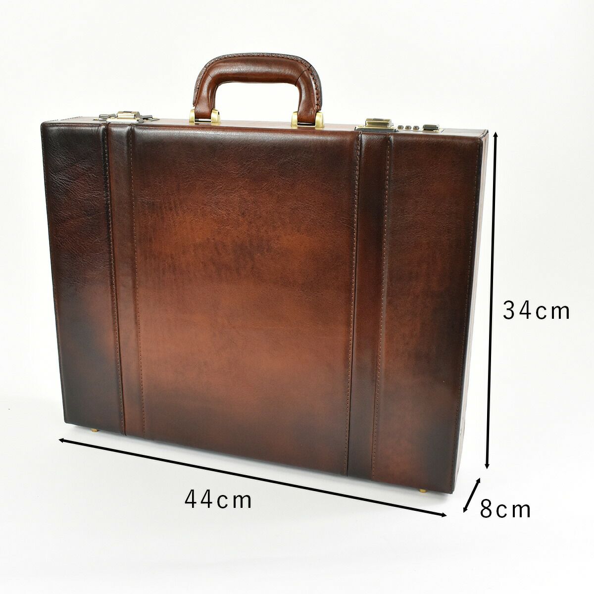LugardラガードG3シリーズ本革アタッシュケースB4ファイルサイズ