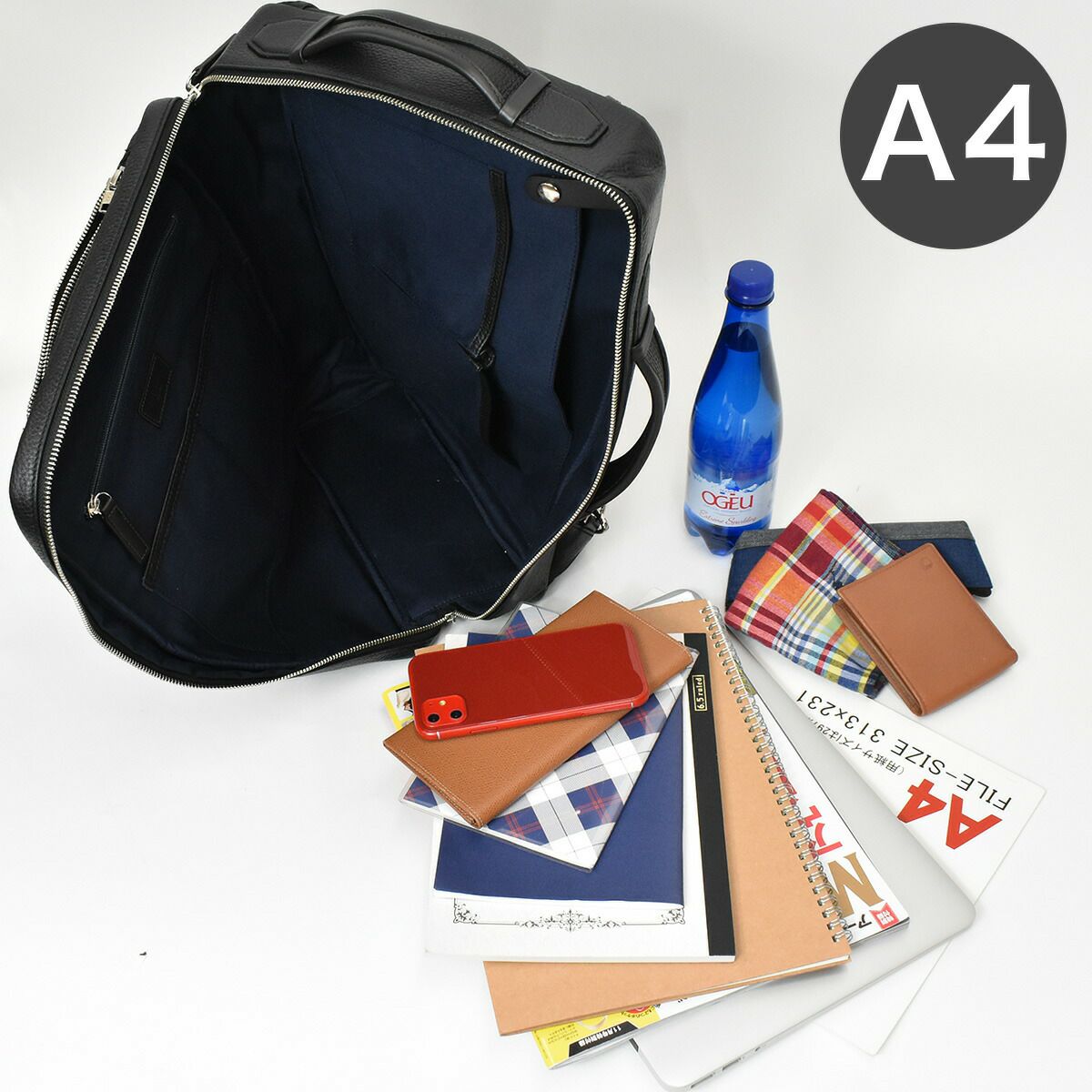 FIVEWOODS(ファイブウッズ)GRAIN(グレイン)シリーズ本革ビジネスリュック1気室