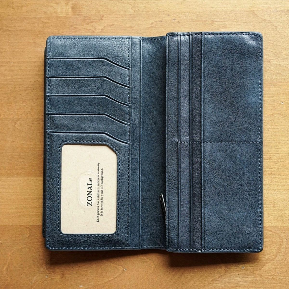 ZONALe(ゾナール)ORLO(オルロ)かぶせ型メンズ長財布