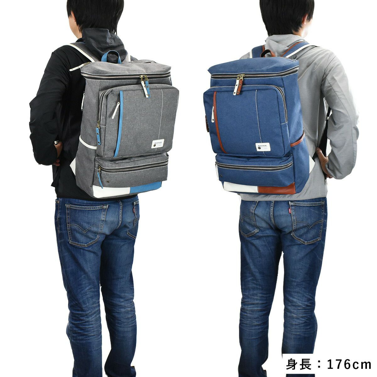 HARVEST(ハーヴェスト)MOUSTACHE(ムスタッシュ)ボックス型リュックサック33L