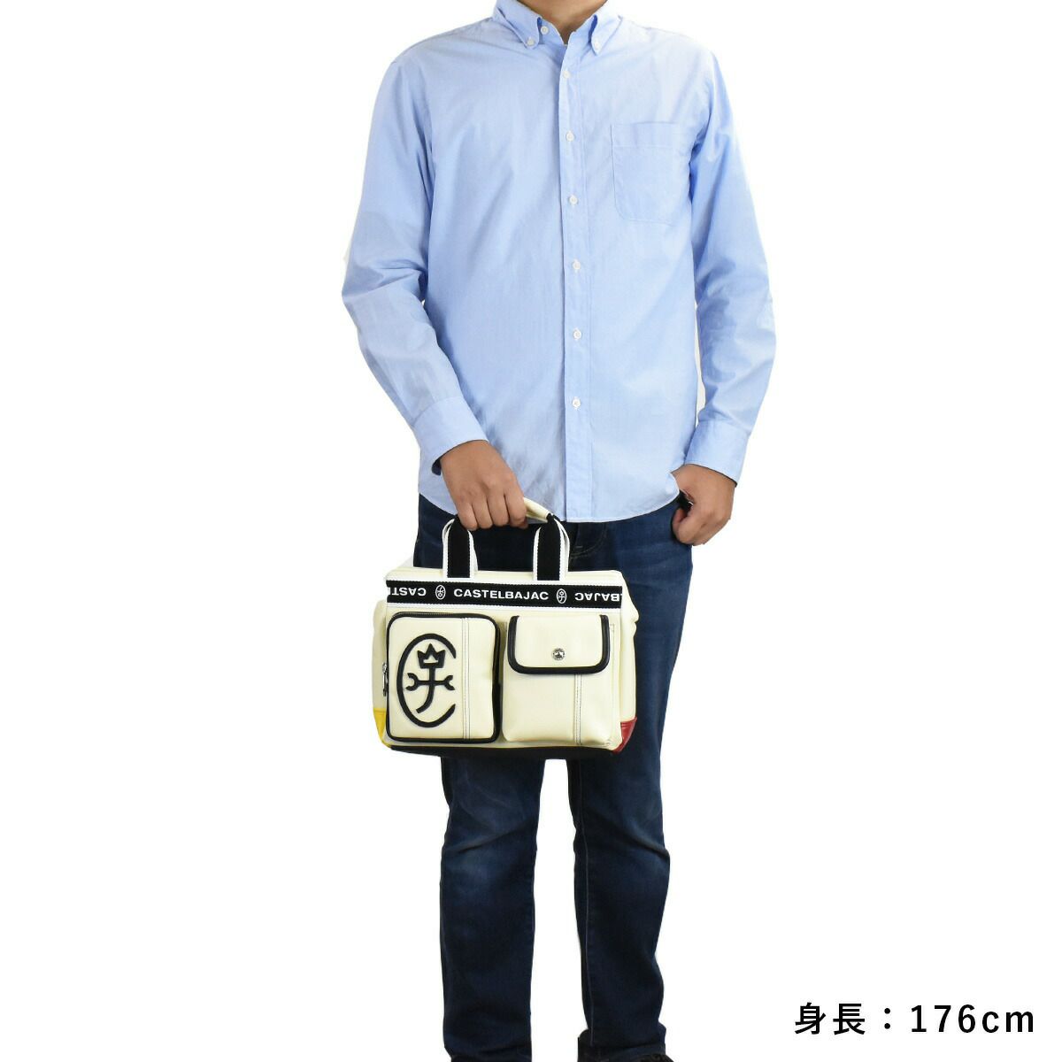 カステルバジャックドミネ手提げバッグドライビングトート