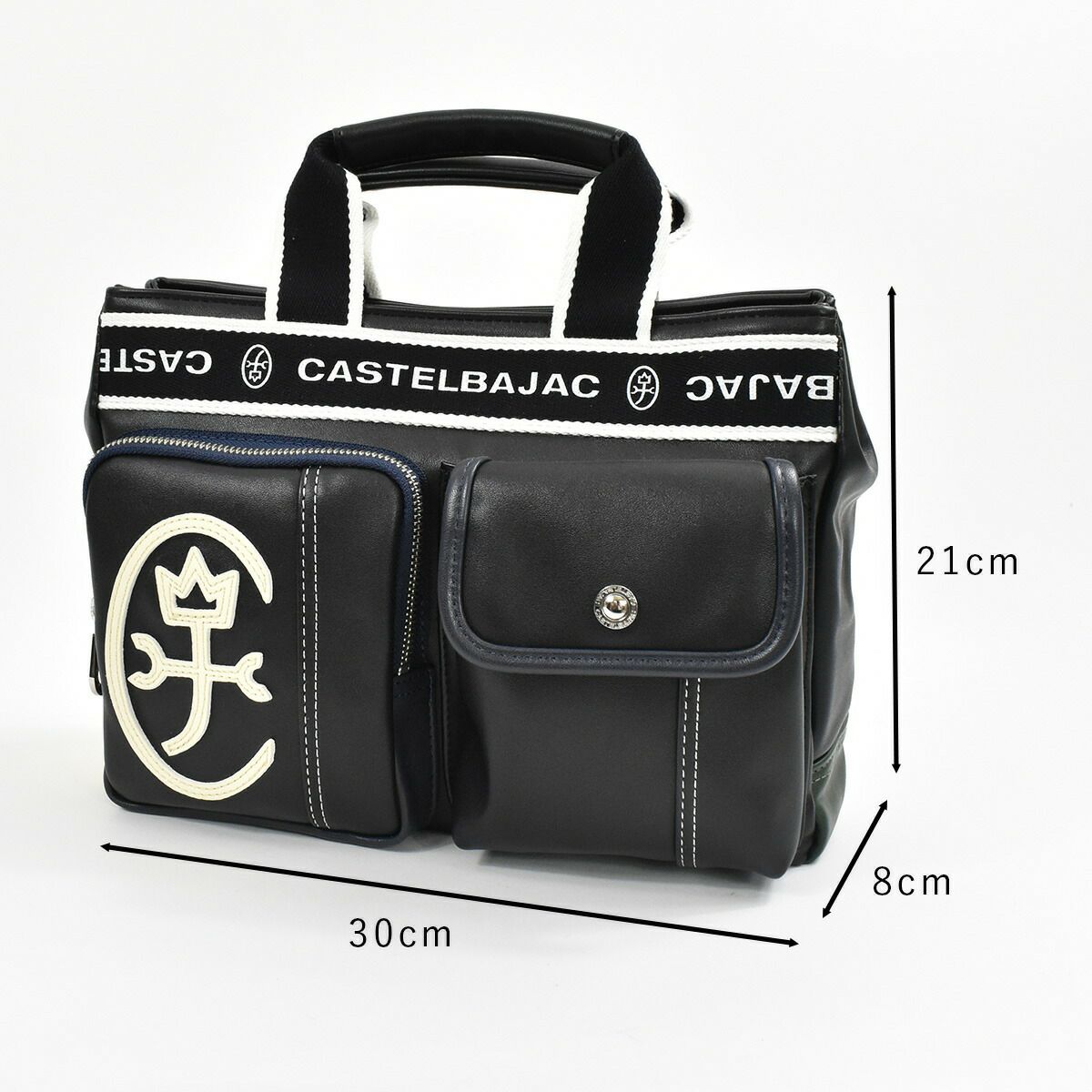 カステルバジャックドミネ手提げバッグドライビングトート