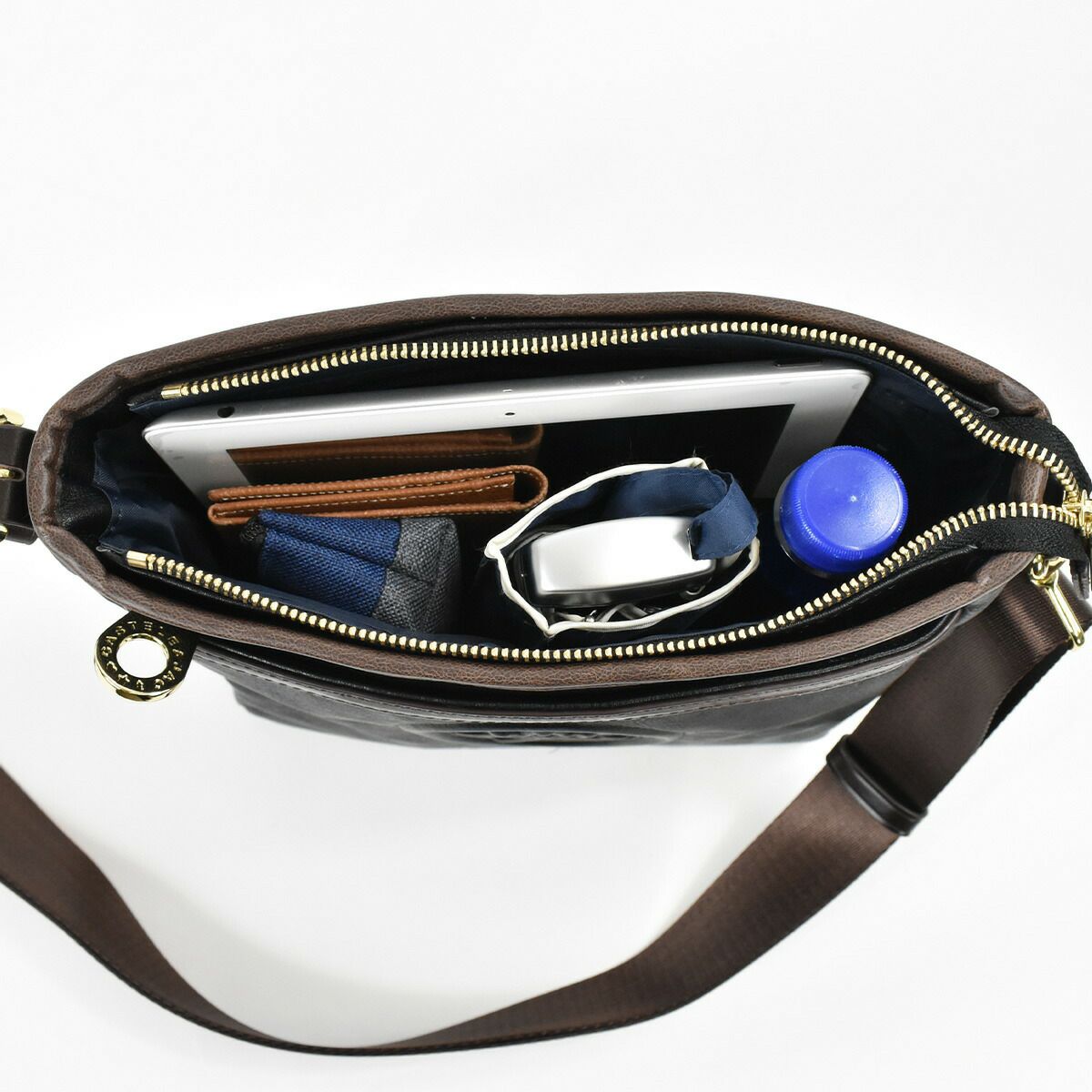 【10%OFFクーポン&P10倍】カステルバジャックCASTELBAJACルポ・シリーズショルダーバッグショルダーバックショルダーメンズ