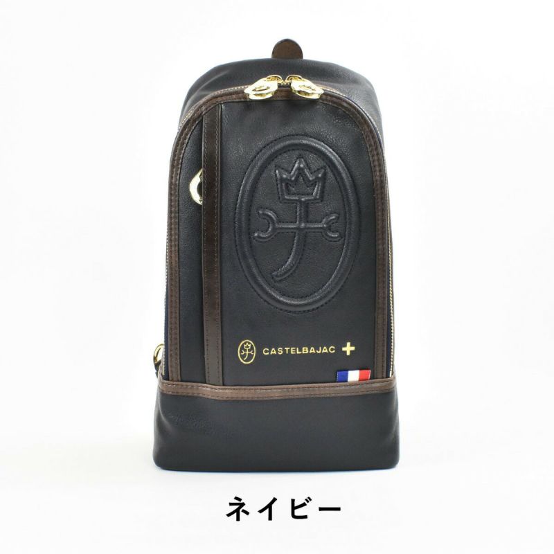 【9/4～★スーパーSALE最大36倍】カステルバジャックバッグボディバッグCASTELBAJACメンズレディースルポワンショルダーボディバックショルダーバッグショルダーバックプレゼント彼氏男性誕生日プレゼントバック肩掛けバック斜めがけブランド