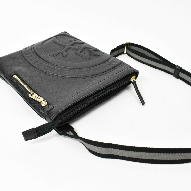 【ポイント最大30倍】カステルバジャックCASTELBAJACロンド本革B5ショルダーバッグ85101|薄マチタイプショルダーバックショルダーメンズレザー革バッグ肩掛けバック肩掛けバッグプレゼント彼氏男性誕生日プレゼントギフト