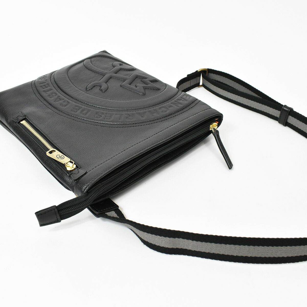 【ポイント最大30倍】カステルバジャックCASTELBAJACロンド本革B5ショルダーバッグ85101|薄マチタイプショルダーバックショルダーメンズレザー革バッグ肩掛けバック肩掛けバッグプレゼント彼氏男性誕生日プレゼントギフト