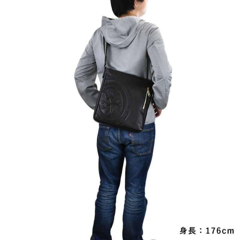 カステルバジャックロンド・シリーズ本革ショルダーバッグ