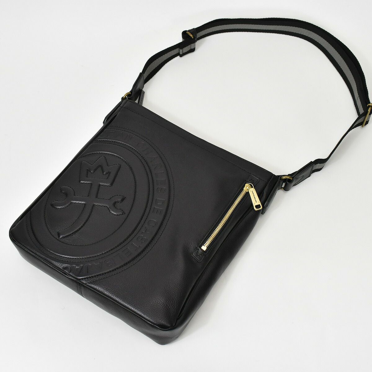 【ポイント最大30倍】カステルバジャックCASTELBAJACロンド本革B5大サイズショルダーバッグ85102|薄マチタイプショルダーバックショルダーメンズレザー革バッグ肩掛けバック肩掛けバッグプレゼント彼氏男性誕生日プレゼントギフト