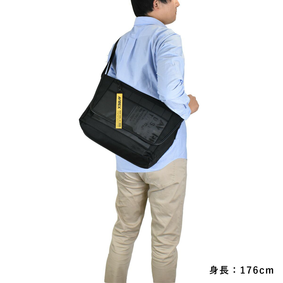 AVIREX(アヴィレックス)スーパーホーネットかぶせ型ショルダーバッグ