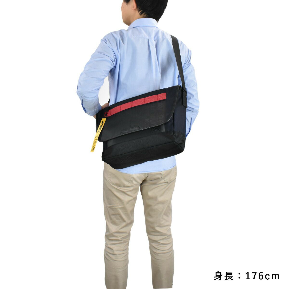 AVIREX(アヴィレックス)スーパーホーネットかぶせ型ショルダーバッグ