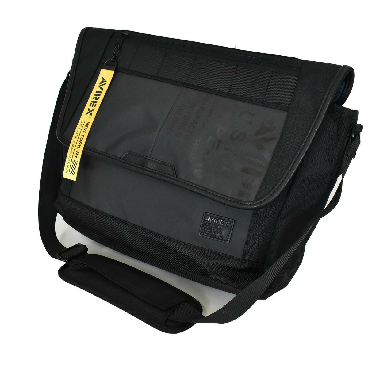 【10%OFFクーポン&P10倍】AVIREXアヴィレックススーパーホーネットかぶせ型ショルダーバッグメンズショルダーバックショルダーアビレックス防水撥水