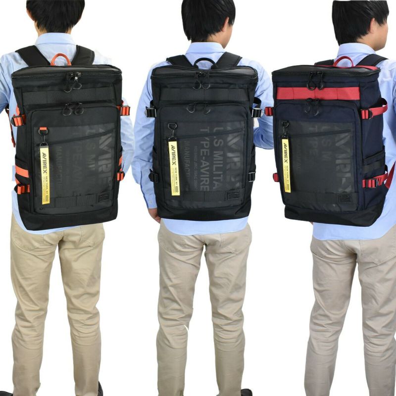 AVIREX(アヴィレックス)スーパーホーネットボックス型リュックサック30L
