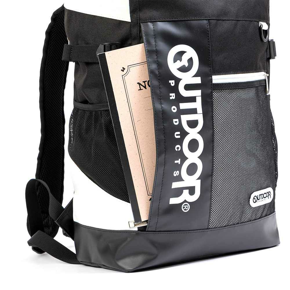 OUTDOORPRODUCTSトーランス・シリーズボックス型リュックサック30Lヒューズボックスタイプ通学リュックアウトドアリュックサック高校生中学生大学生デカリュック