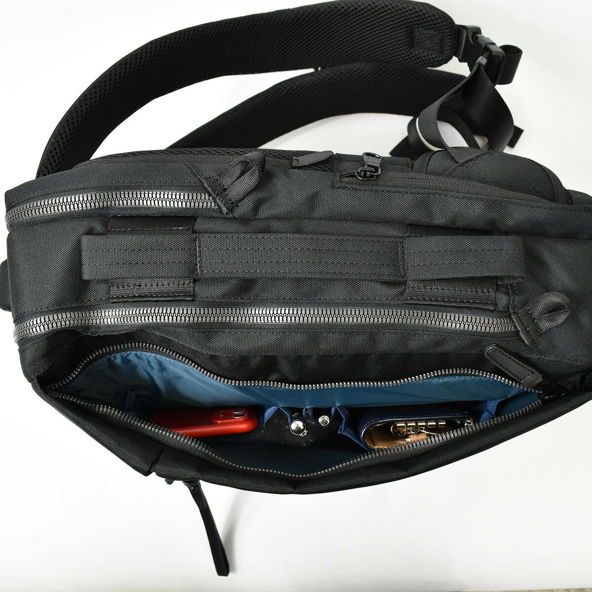 PID(ピーアイディー)nove(ノーヴェ)2wayビジネスリュックPC収納ポケット通勤リュックA4ビジネス軽量・撥水・耐摩耗性ビジネス出張