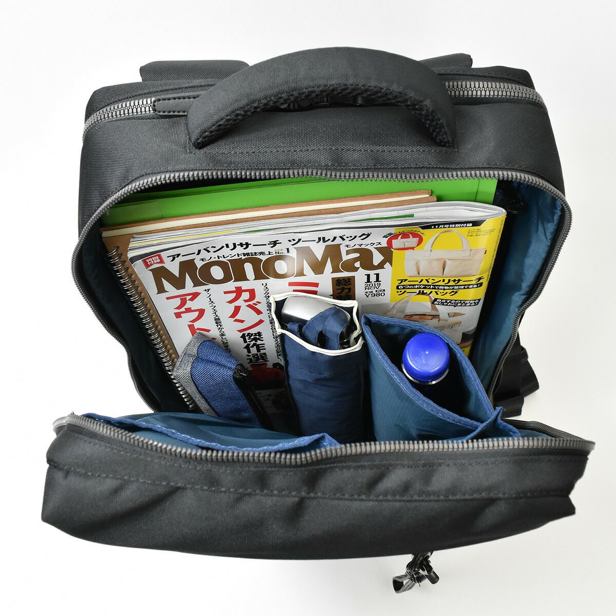 PID(ピーアイディー)nove(ノーヴェ)2wayビジネスリュックPC収納ポケット通勤リュックA4ビジネス軽量・撥水・耐摩耗性ビジネス出張