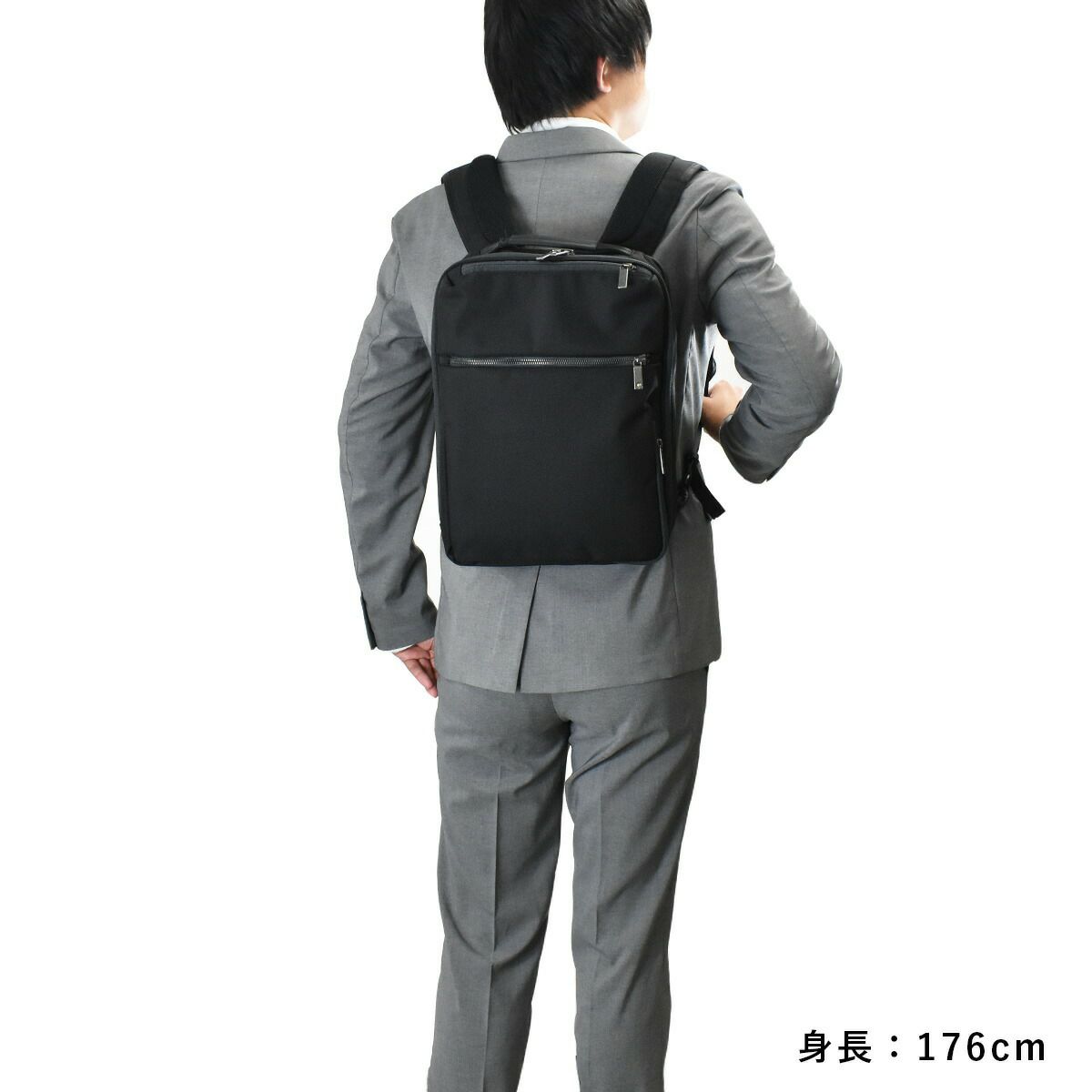 ace.GENEエースジーンレーベルガジェタブルCBビジネスリュックA4サイズメンズ自転車防水撥水通勤エースパソコン収納２気室おしゃれかっこいいブラッククロ黒ネイビーコン紺