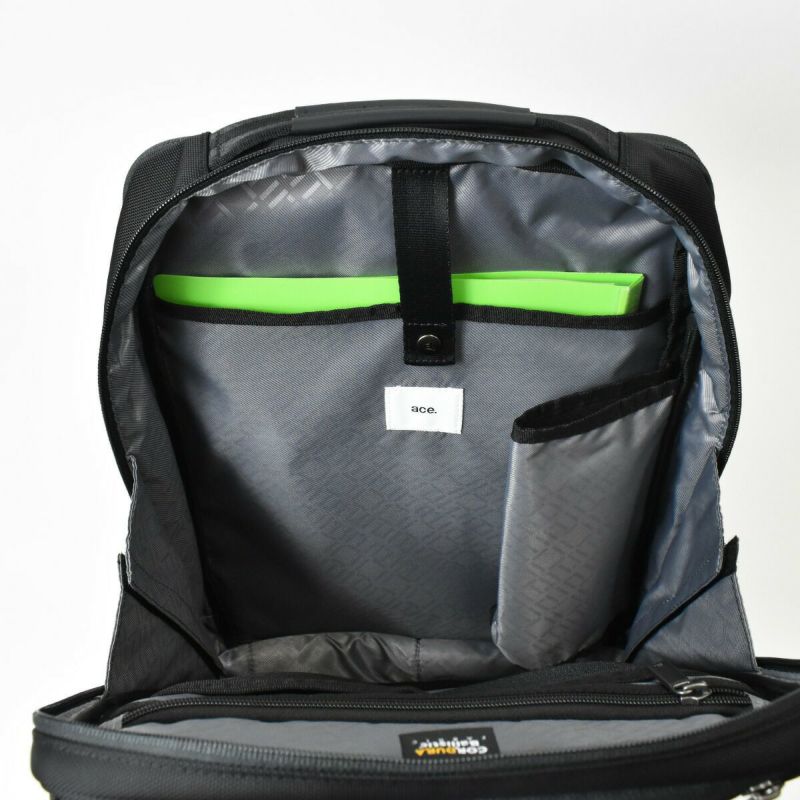 ace.GENE(エースジーンレーベル)ガジェタブルCBビジネスリュックA4ファイルサイズメンズ自転車防水撥水通勤パソコン収納２気室おしゃれかっこいいブラック黒ネイビー|リュックリュックサックバックパックバッグバックビジネス