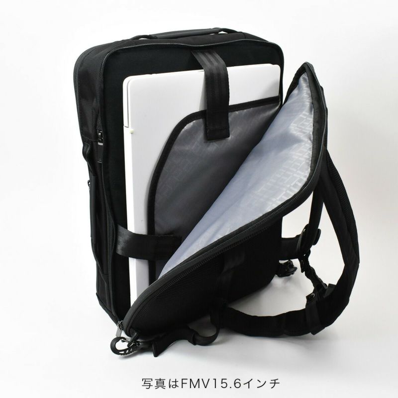 ace.GENE(エースジーンレーベル)ガジェタブルCBビジネスリュックB4サイズメンズ自転車防水撥水通勤パソコン収納２気室おしゃれかっこいいブラック黒ネイビー紺|リュックリュックサック軽量ビジネスバッグバック2wayacegene