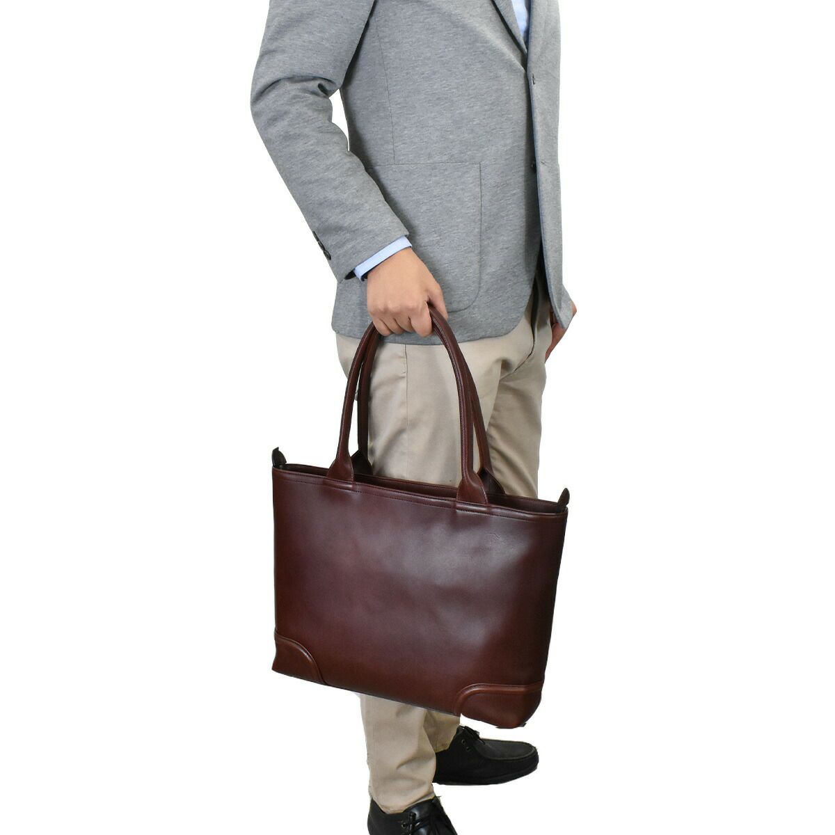 FIVEWOODSファイブウッズプラトウシリーズ本革トートバッグA4サイズオイルドレザーファイブウッズトートバッグ日本製牛革トートバッグ