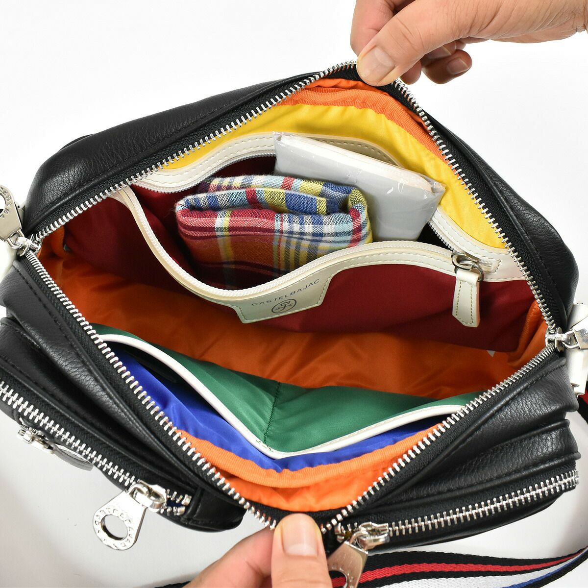 【10%OFFクーポン&P10倍】カステルバジャックCASTELBAJACローレンミニショルダーバッグショルダーバッグ撥水防汚ユニセックス男女兼用メンズレディース斜めがけショルダーショルダーバックショルダー