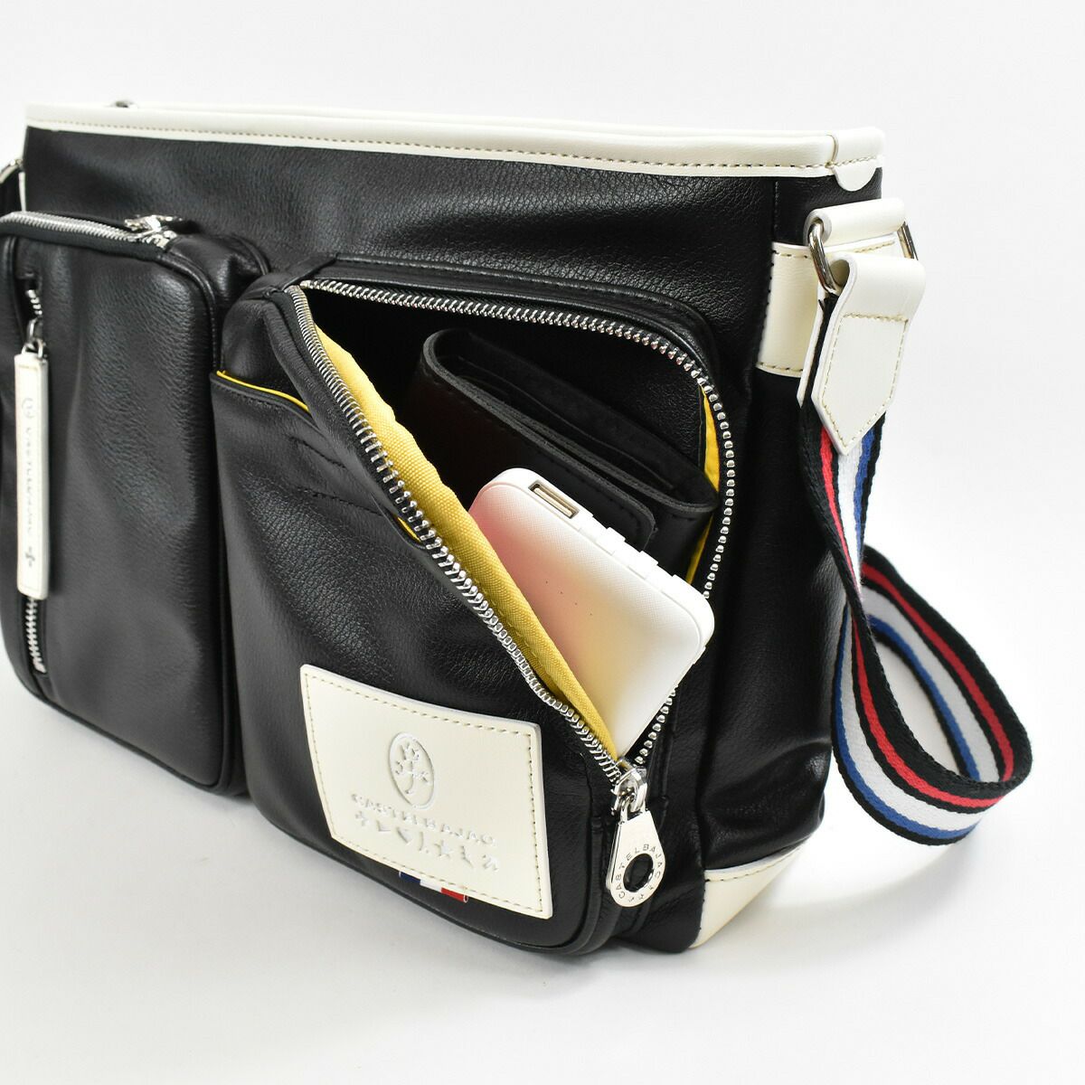 カステルバジャックローレンショルダーバッグA4ジャストサイズCASTELBAJACバッグ撥水・防汚ユニセックス男女兼用ショルダー斜めがけショルダー