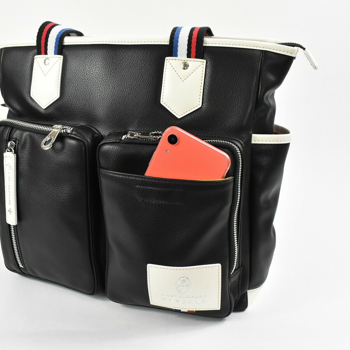 カステルバジャックローレントートバッグA4ファイル対応CASTELBAJACバッグ撥水・防汚ユニセックス男女兼用トートレディーストート