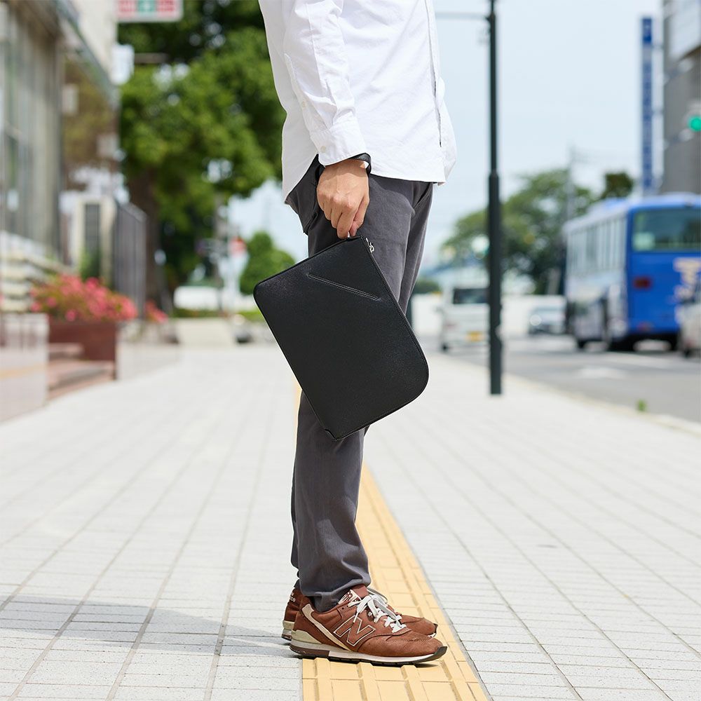 PIDクラッチバッグメンズピーアイディー本革セカンドバッグセカンドバッククラッチバック革レザーバッグバック冠婚葬祭二次会結婚式PAP101