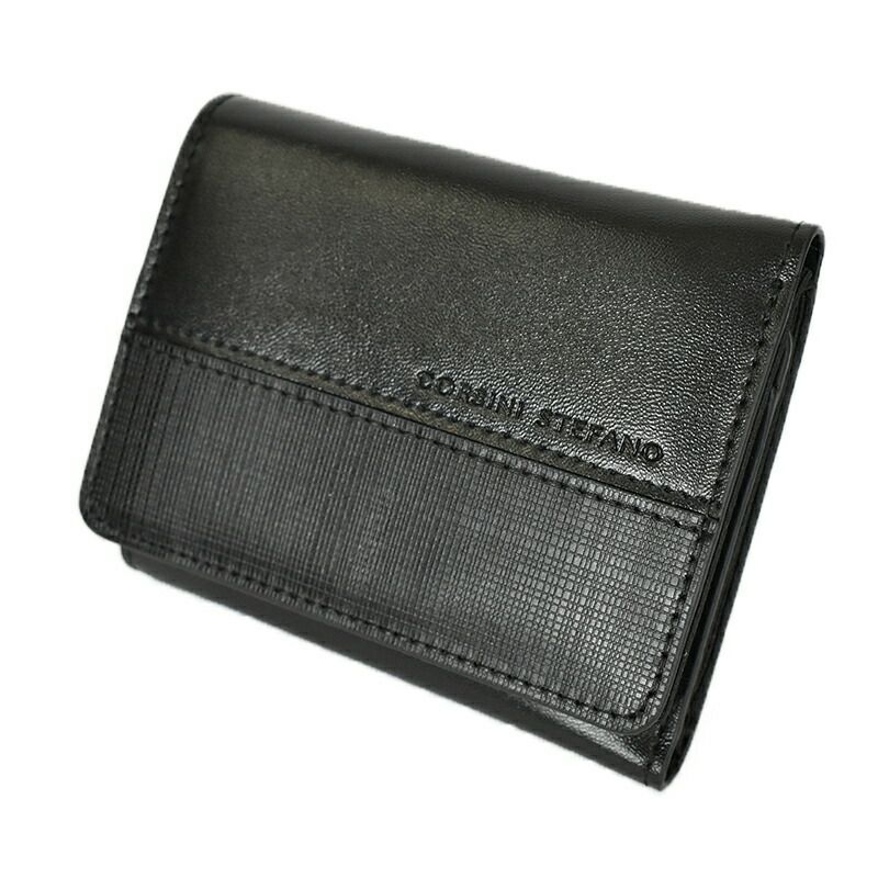 【全品ポイント10倍!】CORSINISTEFANOコルシーニステファーノ三つ折り財布|メンズ革レザー財布ウォレット三つ折り3つ折りコンパクト小さいクリスマスギフトプレゼント彼氏かっこいいビジネス