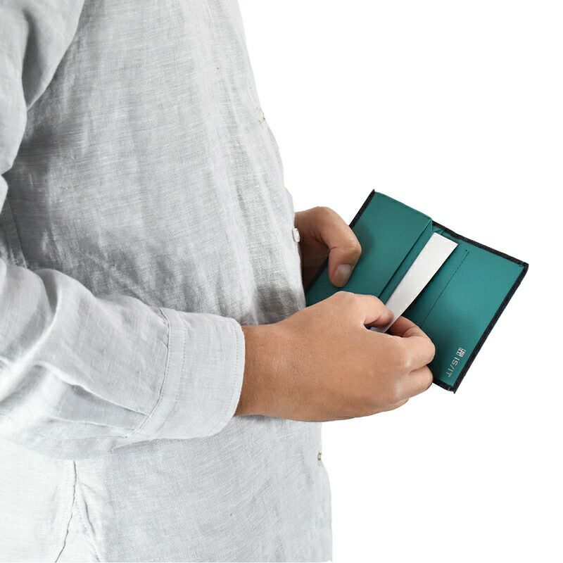 【全品ポイント10倍!】IS/ITイズイットメンズ名刺入れカードケース|ISIT薄い薄マチスマートスリム小さい本革革レザーカーフカード入れ名刺ケースミニ財布クリスマスクリスマスプレゼントギフトプレゼントおしゃれ