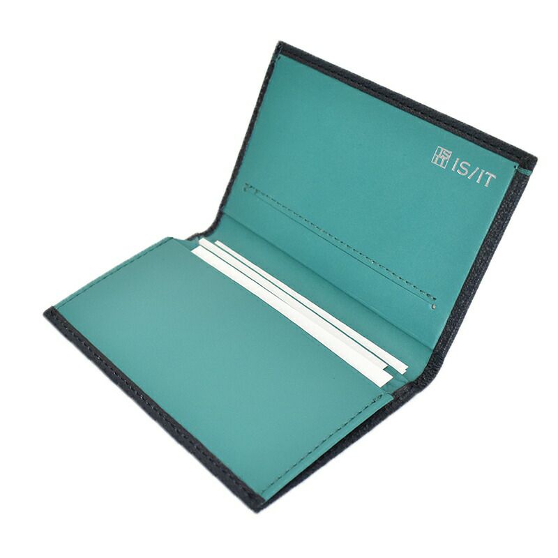 【全品ポイント10倍!】IS/ITイズイットメンズ名刺入れカードケース|ISIT薄い薄マチスマートスリム小さい本革革レザーカーフカード入れ名刺ケースミニ財布クリスマスクリスマスプレゼントギフトプレゼントおしゃれ