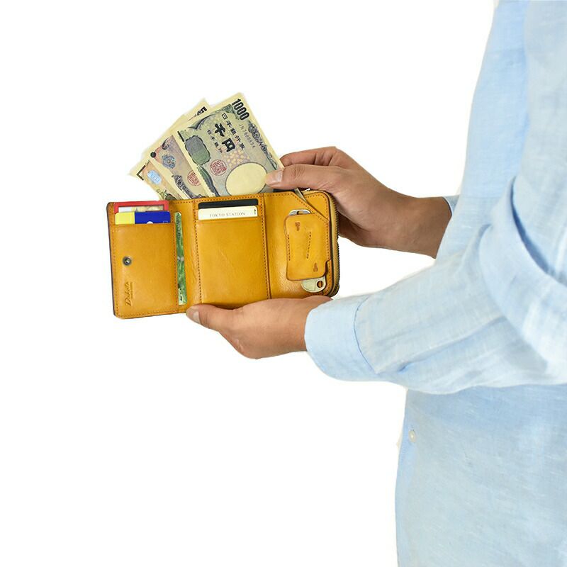 【全品ポイント10倍!】DakotaBLACKLABELダコタブラックレーベルミニモ三つ折り財布メンズ鍵入れ付き|本革革レザーダコタブラックレーベル財布サイフ三つ折り3つ折り財布小物クリスマスクリスマスプレゼントギフトプレゼント