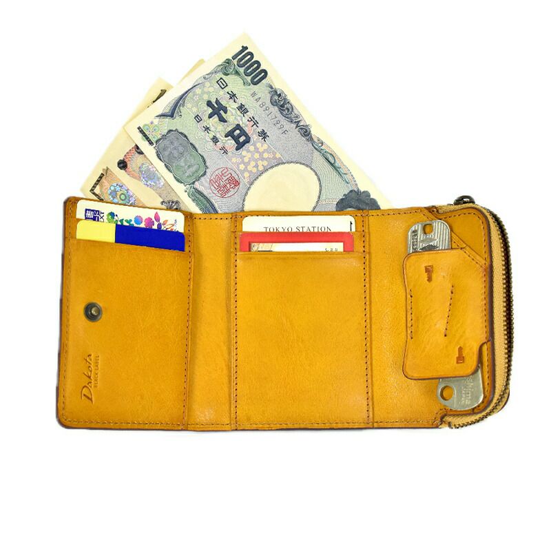 【全品ポイント10倍!】DakotaBLACKLABELダコタブラックレーベルミニモ三つ折り財布メンズ鍵入れ付き|本革革レザーダコタブラックレーベル財布サイフ三つ折り3つ折り財布小物クリスマスクリスマスプレゼントギフトプレゼント