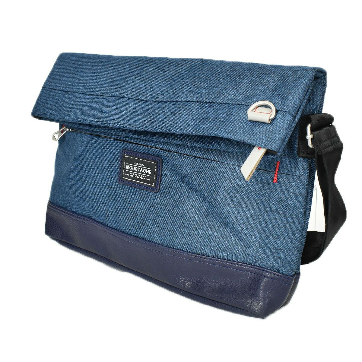 【全品ポイント10倍】MOUSTACHEムスタッシュショルダーバッグVUV4601|メンズレディース斜め掛けショルダーショルダーショルダーバックHARVESTハーヴェストハーベストおしゃれ人気通学軽量