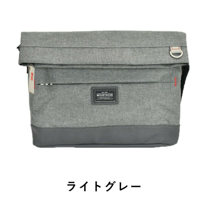 【全品ポイント10倍】MOUSTACHEムスタッシュショルダーバッグVUV4601|メンズレディース斜め掛けショルダーショルダーショルダーバックHARVESTハーヴェストハーベストおしゃれ人気通学軽量