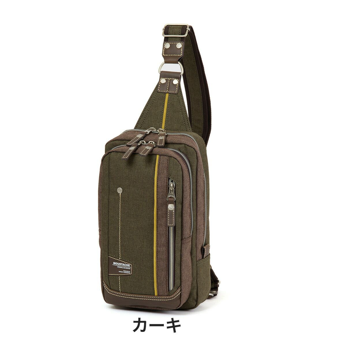 MOUSTACHEムスタッシュボディバッグJLG4650メンズレディースワンショルダーショルダーショルダーバックショルダーバッグHARVESTハーヴェストハーベストボディーバッグボディーバック肩掛けカバンバッグ