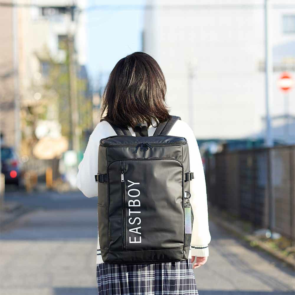 イーストボーイリュック通学女子EASTBOY30LB4大容量ボックス型レディース女子高生中学生高校生リュックサックスクールリュック通学リュックボックス型リュックかわいいEASTBOYEBA88