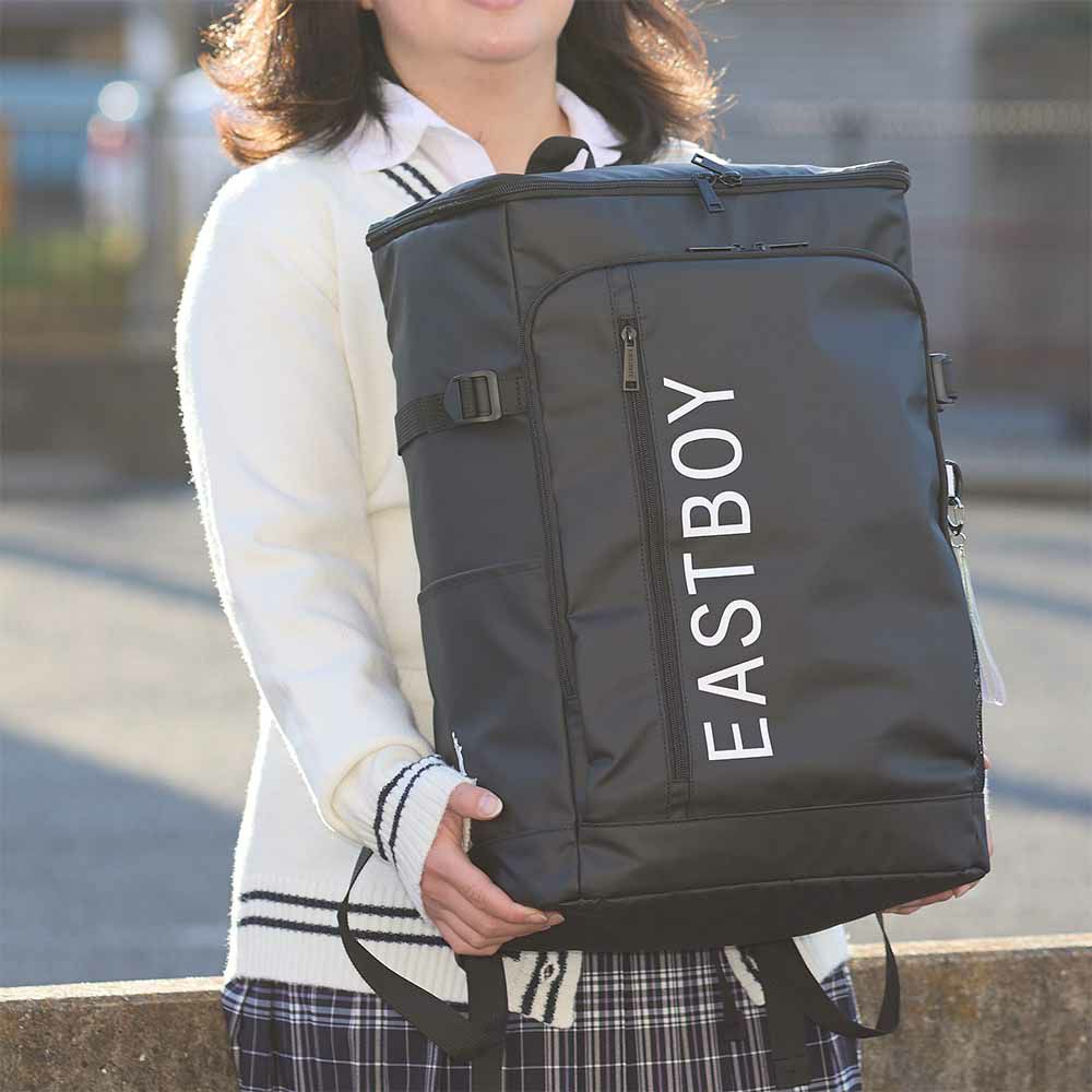 イーストボーイリュック通学女子EASTBOY30LB4大容量ボックス型レディース女子高生中学生高校生リュックサックスクールリュック通学リュックボックス型リュックかわいいEASTBOYEBA88
