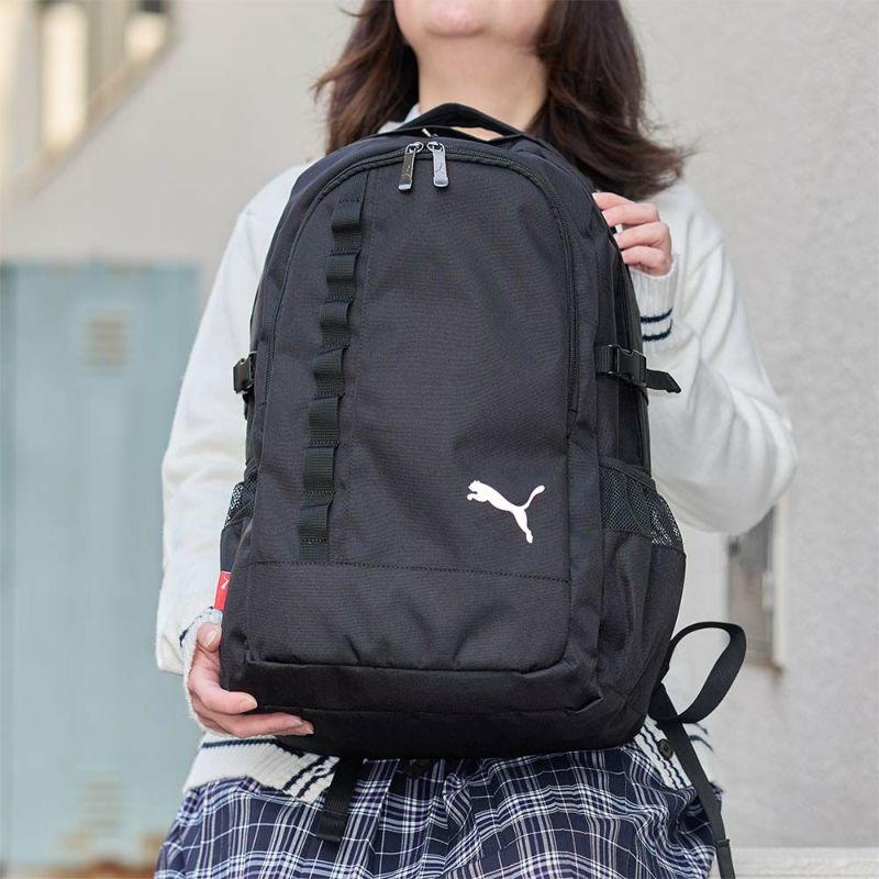 PUMAプーマリュック30L通学大容量リュックサックバックパック高校生中学生B4A4男子メンズスクールリュック通学カバンスポーツリュックスポーツシンプルブラック黒J20281