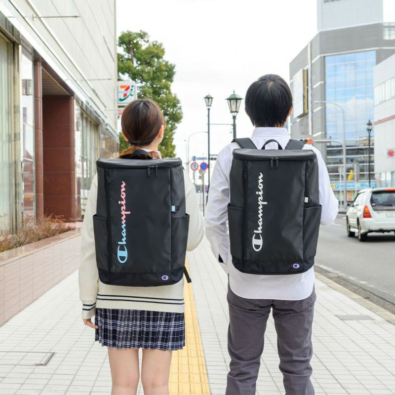 【2025新作】チャンピオンリュック通学33LB4Championリュックサック男子女子メンズレディース中学生高校生女子高生大容量ボックス型バックパックボックスリュック通学リュックブランド63972