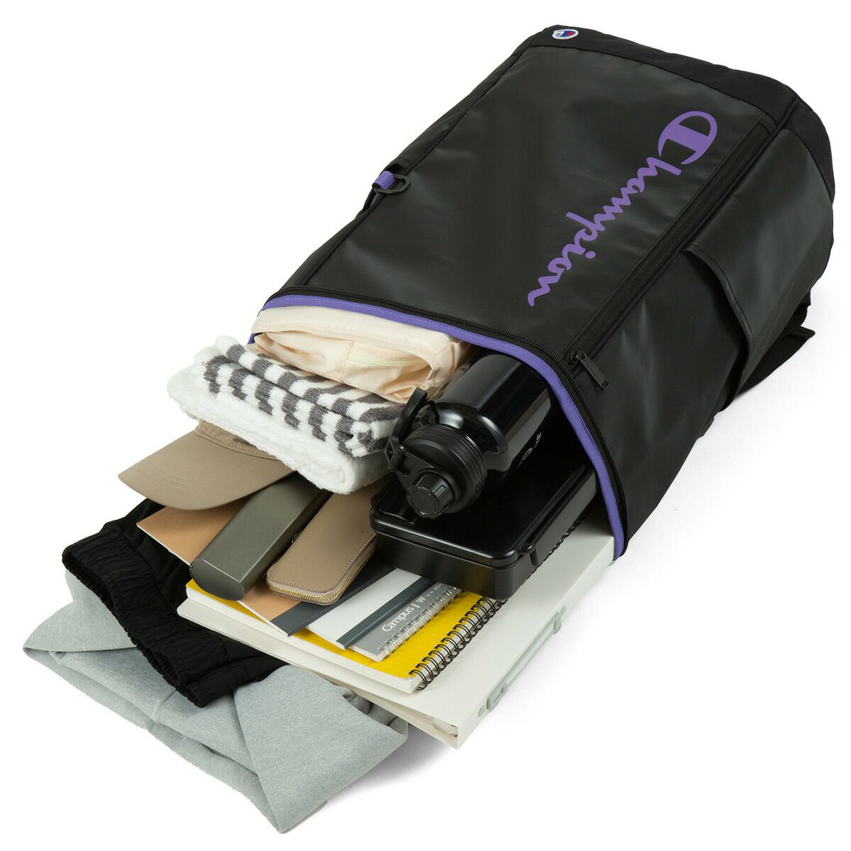 【2025新作】チャンピオンリュック通学33LB4Championリュックサック男子女子メンズレディース中学生高校生女子高生大容量ボックス型バックパックボックスリュック通学リュックブランド63972