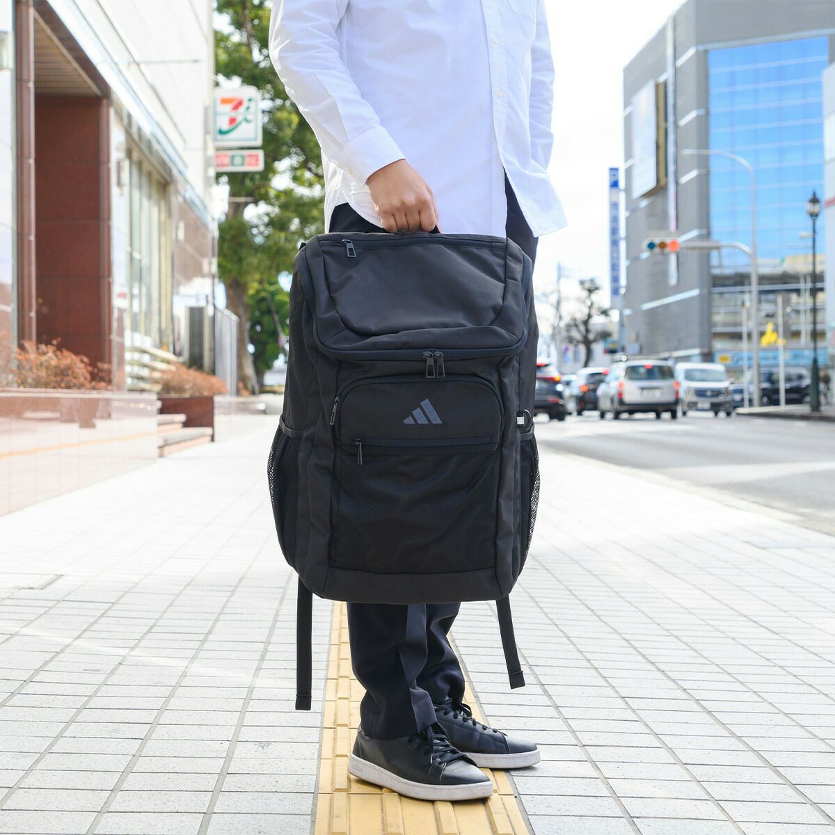 【2025新作】アディダスリュック35LB4A4adidas通学男子女子リュックサックメンズレディース中学生高校生女子高生男の子女の子スポーツリュック通学リュックスポーツボックス型大容量68562