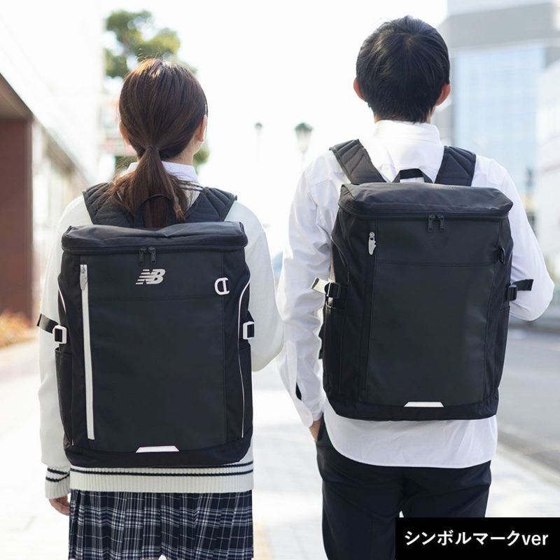 【2025新作】ニューバランスリュック通学newbalance30LA3ボックス型リュックサック男子女子中学生高校生女子高生メンズレディーススポーツリュック通学リュック大容量LAB55678LAB35717