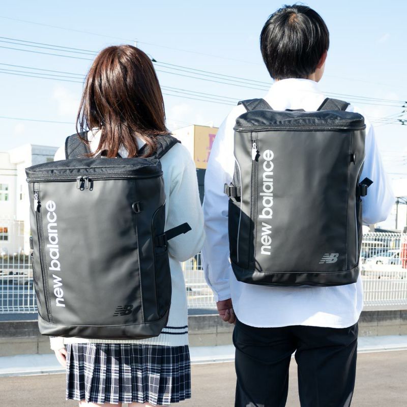 【2025新作】ニューバランスリュック通学newbalance30LA3ボックス型リュックサック男子女子中学生高校生女子高生メンズレディーススポーツリュック通学リュック大容量LAB55678LAB35717