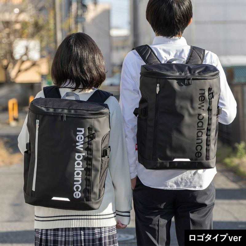 【2025新作】ニューバランスリュック通学newbalance30LA3ボックス型リュックサック男子女子中学生高校生女子高生メンズレディーススポーツリュック通学リュック大容量LAB55678LAB35717