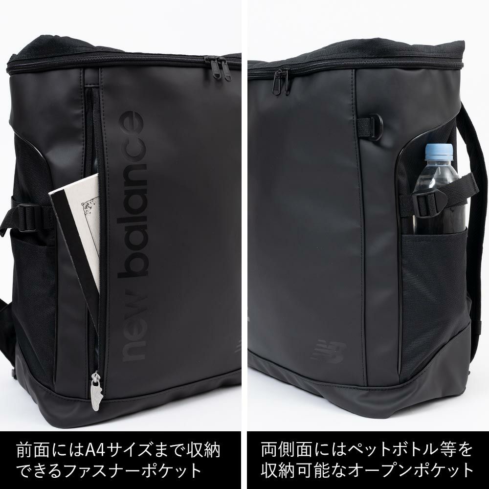 【2025新作】ニューバランスリュック通学newbalance30LA3ボックス型リュックサック男子女子中学生高校生女子高生メンズレディーススポーツリュック通学リュック大容量LAB55678LAB35717