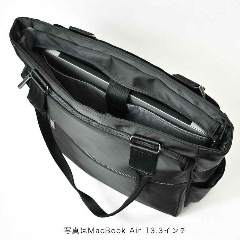 【500円OFFクーポン&最大41倍】ace.GENEエースジーンスリブライトトートバッグA462521タテ型|メンズレディースビジネストートトートバックトートビジネスバッグビジネスファスナー付きエース小さめ人気ブランドおすすめacegene