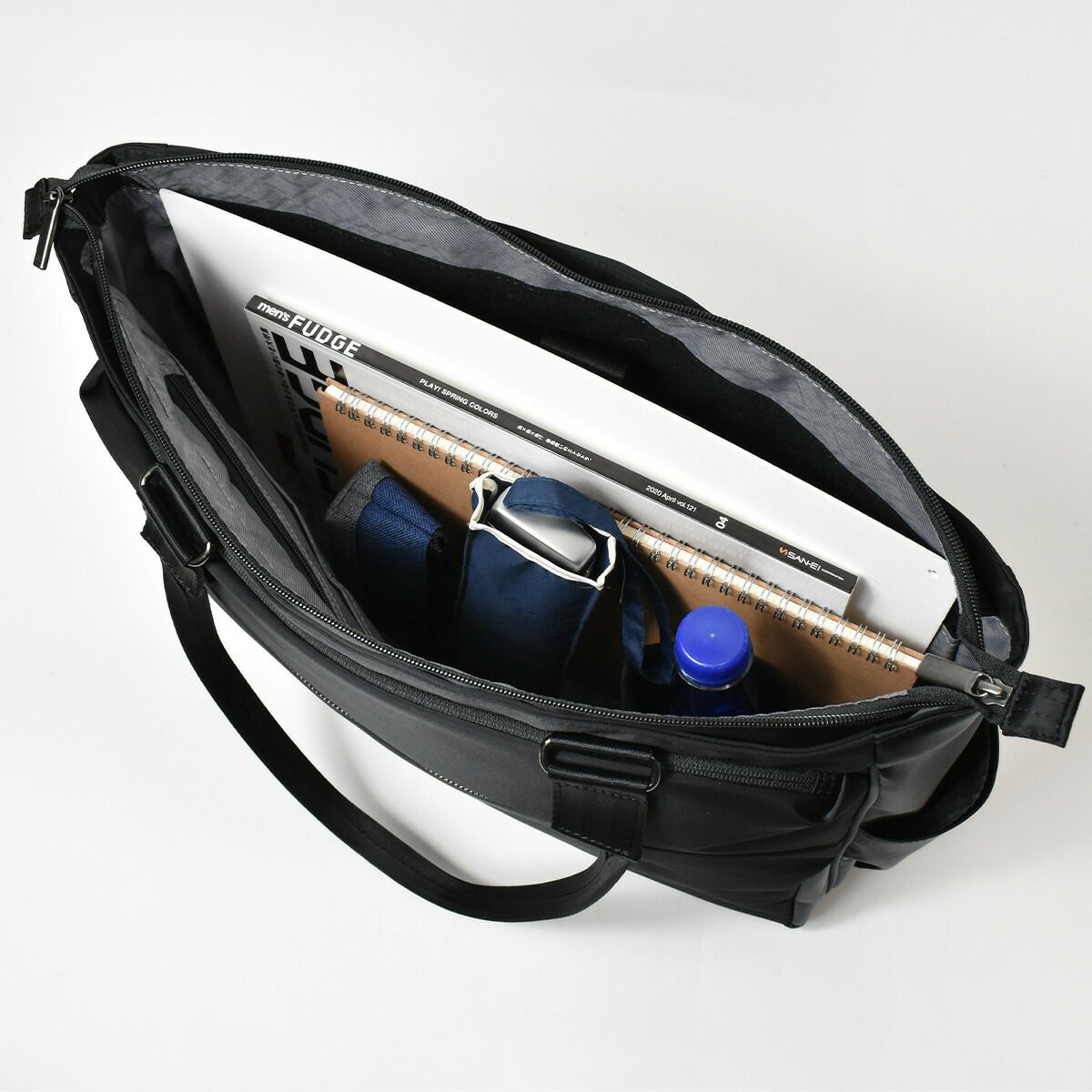 【500円OFFクーポン&最大41倍】ace.GENEエースジーンスリブライトトートバッグB462522ヨコ型|メンズレディースビジネストートトートバックトートビジネスバッグビジネスファスナー付きエース大きめ人気ブランドおすすめacegene