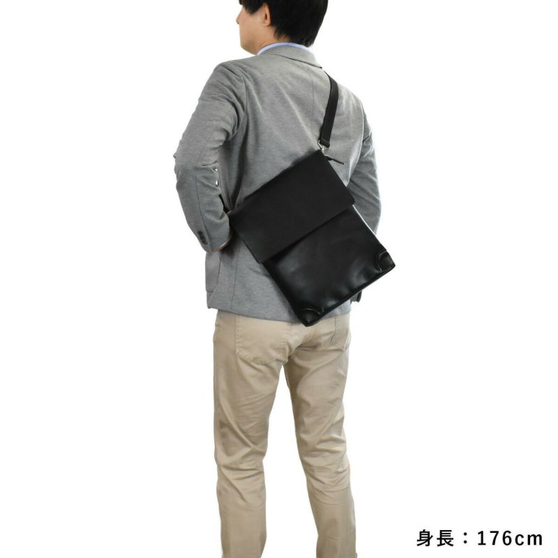 【ポイント最大32倍★4/1限定】ファイブウッズFIVEWOODSショルダーバッグプラトウ39196|PLATEAUメンズショルダーバックメッセンジャーバッグ斜めがけレザー本革日本製通勤通学薄い軽量大人FIVEWOODSプレゼント彼氏男性ブランド