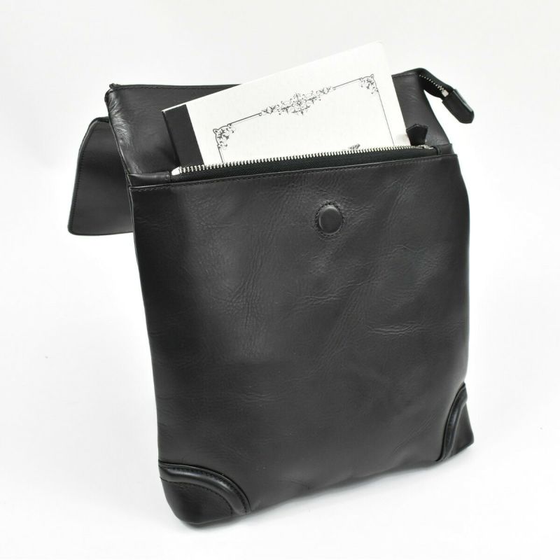 【ポイント最大32倍★4/1限定】ファイブウッズFIVEWOODSショルダーバッグプラトウ39196|PLATEAUメンズショルダーバックメッセンジャーバッグ斜めがけレザー本革日本製通勤通学薄い軽量大人FIVEWOODSプレゼント彼氏男性ブランド